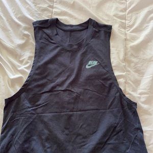 Nike blue muscle tank. Size Medium Dri Fit